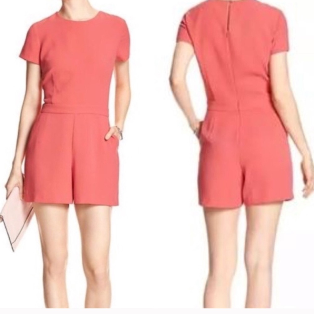 Banana Republic Coral romper